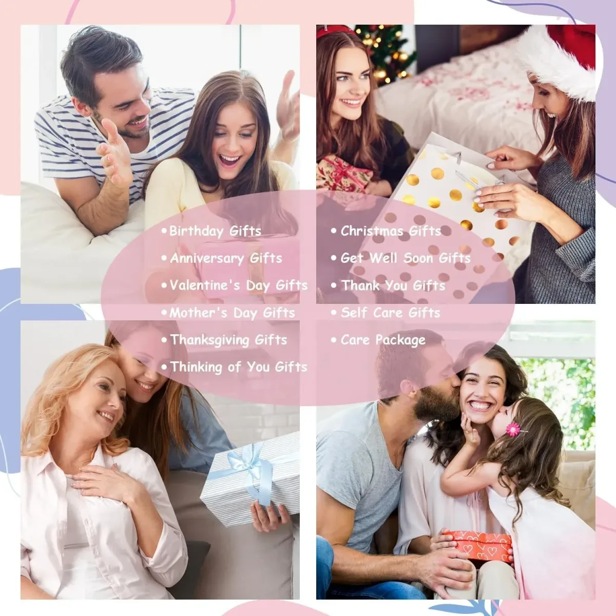 occasions for the pink spa gift box for women